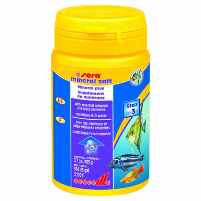 Sera Mineral Salt Минеральная соль, для обогащения мягкой и осмотической воды 100 мл, 105 г