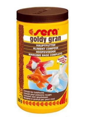 Sera Goldy Gran Голди гран Корм для золотых рыбок, гранулированный 1000 мл, 300 г