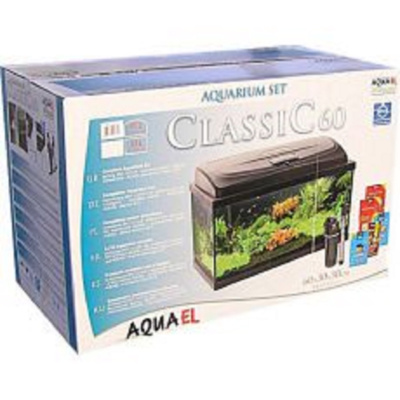 AQUAEL PAO 60 CLASSIC, Аквариум дуговой, белый, комплект, 45 л