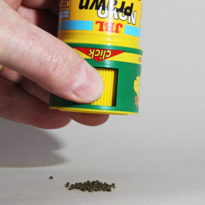 JBL NovoPrawn CLICK - Корм для креветок, банка с дозатором, 100 мл. (50 г.),1