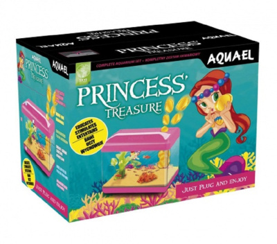 Aквариум PRINCESS с копилкой 15л