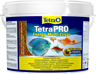 Tetra Pro Energy (чипсы) Основной корм для всех видов рыб, 10 л