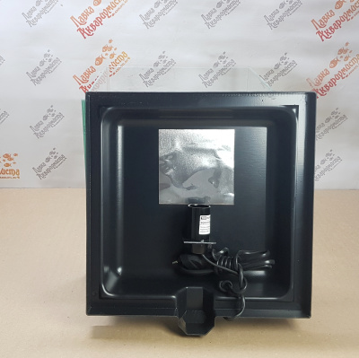 Аквариум 15л КУБ (250250250) с крышкой-светильником (под лампу накал. е14)