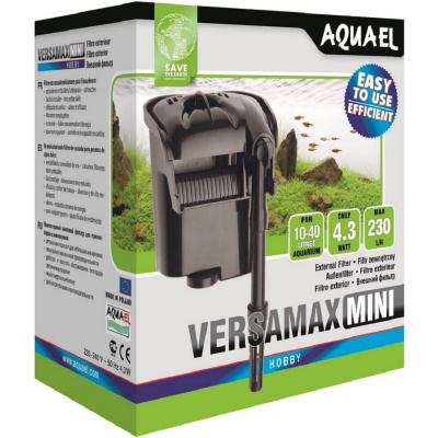 AQUAEL VERSAMAX MINI навесной каскадный фильтр 230 л/ч 10-40л