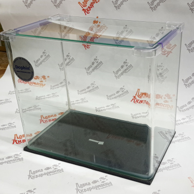 DoPhin Аквариум панорамный 13 литров (300х190х260) с покровным стеклом в комплекте, GT3001
