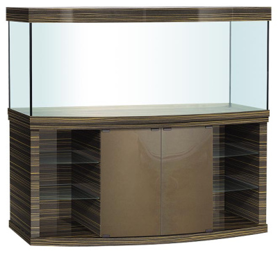 АРГ Гнутый панорамный аквариум 600л (1630х660х750) ТИП АС2cpl отделка CPL