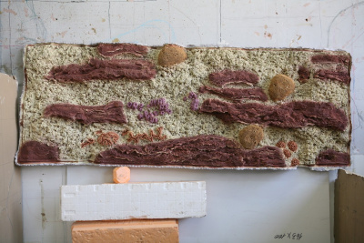 Объемный декоративный фон Red Sea 130х60 см