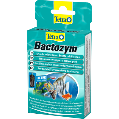 Tetra Bactozym Средство для биоактивации фильтра 10 капсул