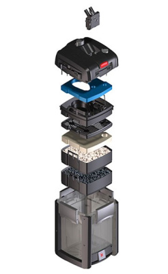 EHEIM PROFESSIONEL 4+T 2371020 Термофильтр внешний (до 250л), наполнители MECH pro, SUBSTRAT pro