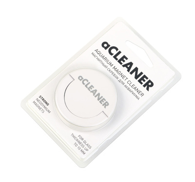 Магнитный скребок aCLEANER белый для аквариума с толщиной стекла до 10 мм