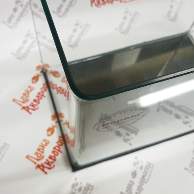 DoPhin Аквариум панорамный 13 литров (300х190х260) с покровным стеклом в комплекте, GT3001