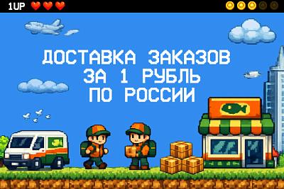 Доставка за 1 рубль по России