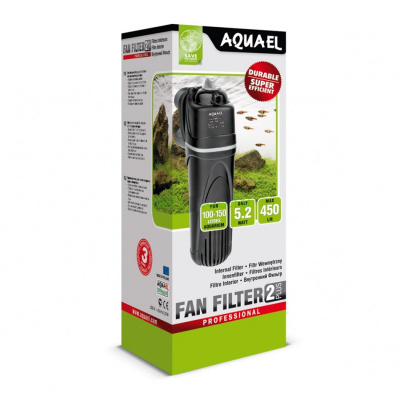 AQUAEL FAN 2 plus, внутренний фильтр 450 л/ч 100-150л