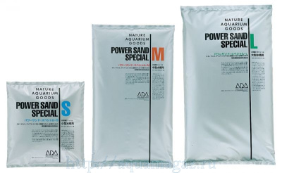 ADA Power Sand Special-L - Супер пит. субстрат, обогащенный ADA Bacter 100 и ADA Clear Super 18л