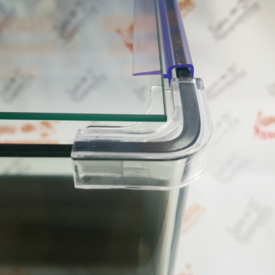 DoPhin Аквариум панорамный 28 литров (400х260х300) с покровным стеклом в комплекте, GT3004