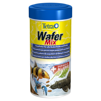 Tetra Wafer Mix Питательный корм для донных рыб и ракообразных, таблетки 250 мл