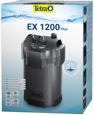 Tetra EX 1200 Plus, Внешний фильтр для аквариума 1200л/ч до 500 л
