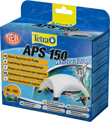Tetra APS 150 Компрессор для аквариума, белый 3,1 Вт, 150 л/ч от 80 до 150л