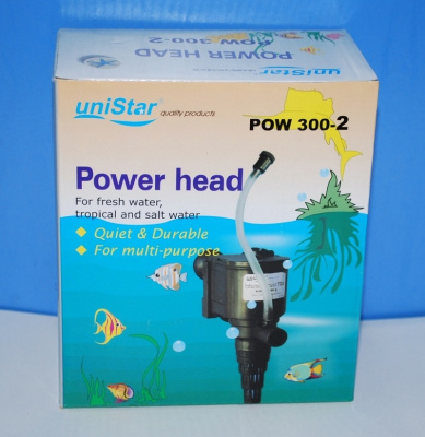Resun Unistar Pow 300-2, помпа аквариумная 700 литров/час (150-350 л)