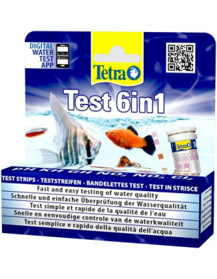 Tetra Stripes 6 in 1 - Тест полоски для быстрого определения основных параметров