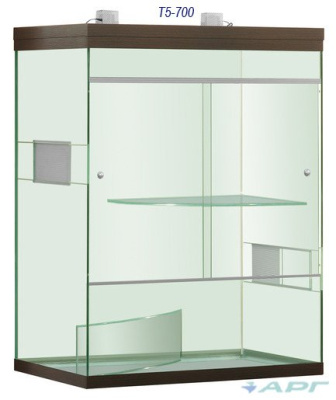 Вертикальный террариум для лазанья с освещением 720 л (1010 х 610 х 1200) 2 лампы по 60 вт