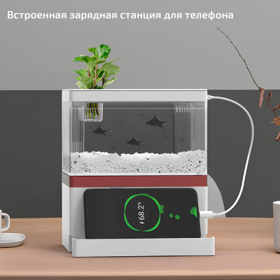 X Aquatic AQUATIC GARDEN Аквариум с фитофильтром и оборудованием, 3,5л