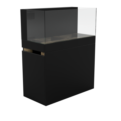 DECONATURE X-SMART 90B Умный аквариум 160л с управлением через WI-FI с тумбой, черный