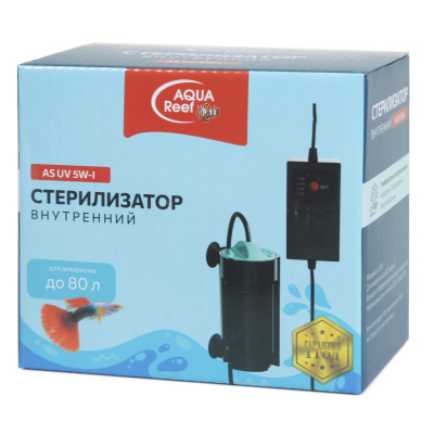 Aqua Reef  Стерилизатор ультрафиолетовый AS- UV 5W-I для аквариума/внутренний