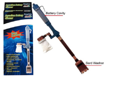 KW BATTERY CLEANNER PUMP MC-109 Очиститель грунта без слива воды на батарейках