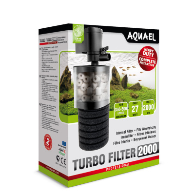 AQUAEL TURBO FILTER 2000, внутренний фильтр 2000л/ч 350-500 л