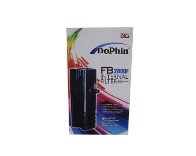 DoPhin FB-2000F Внутренний фильтр 5вт. 400л/ч, с дождиком и углем 50-70л
