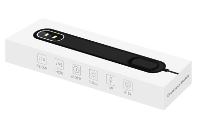 COLLAR Светильник LED AquaLighter Pico Soft black, 10л, 6500К, 1Вт