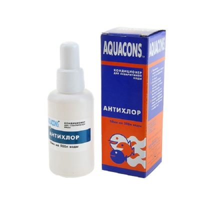 AQUACONS Антихлор, 50 мл