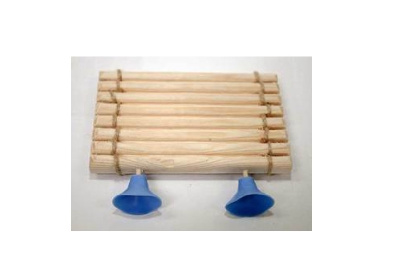 Плотик для черепах из дерева малый с присоской (Россия)